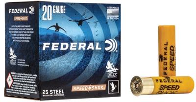 Federal Speed Shok Steel 20 Gauge #3 Shot 25-Rounds 3