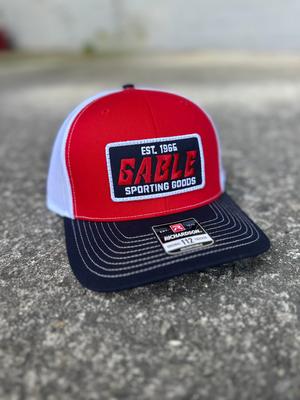 GSG-USA Collection Woven Patch - 112-WHITE/RED/NAVY