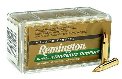 REMINGTON Premier Magnum Rimfire, 17 HMR, 17 Grain, AccuTip-V, 2550 fps