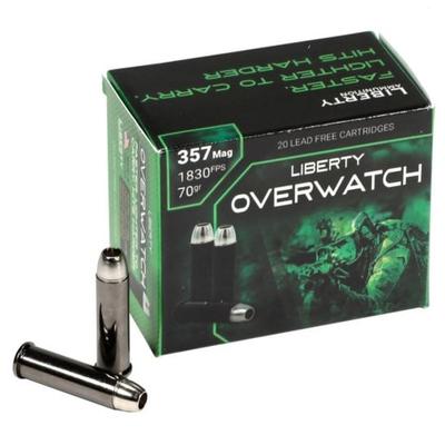 Liberty Ammunition Overwatch .357 Magnum 70 gr OCD - 20rds - LAOW357701830
