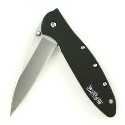 Kershaw 1660SWBLK Leek Folding Knife with SpeedSafe