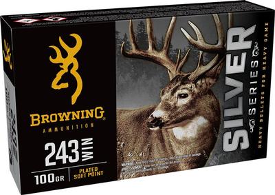 Winchester Silver Brass .243 Win 100 Grain 20-Rounds