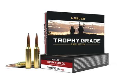Nosler 7mm PRC 175 gr LRS 20rds Rifle Ammo for Long-Range Accuracy - 61239