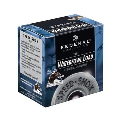 Federal WF134BB SPDSHk 12 11/2 STL 25 Rounds Per Box