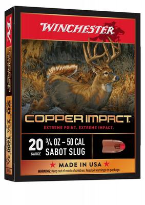 Winchester Ammo X20CLF Deer Season XP Copper Impact 20 Gauge 2.75
