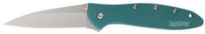 Kershaw 1660TEAL Leek Folding Knife with SpeedSafe, Teal