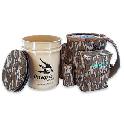Peregrine Outdoor -Insulated Venture Bucket Pack (5-gallon), Mossy Oak Original Bottomland