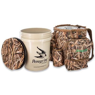 Peregrine Outdoor -Insulated Venture Bucket Pack (5-gallon), Shadow Grass Blades