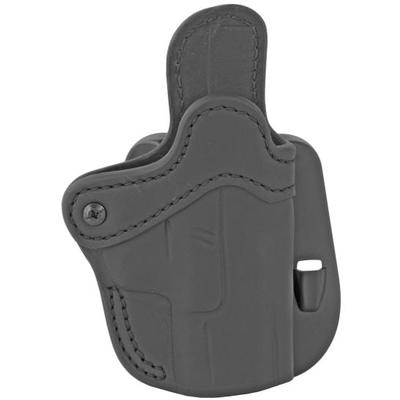 1791 OR, Optics Ready Belt Holster, Right Hand, Stealth Black, Leather - ORPDH21SBLR