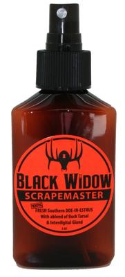 Black Widow Deer Lures- Scrape Master 3oz Southern Whitetail Lure
