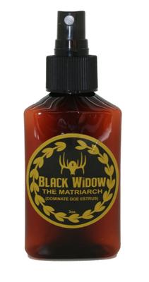 Black Widow Deer Lures - The Matriarch 3oz. (Premium Doe in Estrus) Southern Region 
