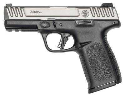 Smith and Wesson SD40 2.0 Black / Stainless .40 SW 4