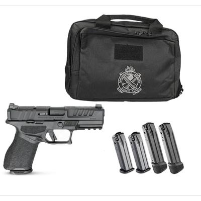 Springfield Armory ECHELON 4.0C 9mm Pistol w/ (3)15rd / (2)18rd Mags, Range Bag and Optic, Black- EC9409B-3D-GU25
