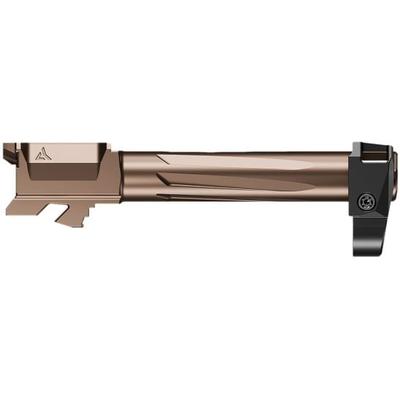 Radian Weapons Afterburner + Ramjet Barrel and Micro-Compensator 9mm Fits Glock 43, Bronze/Black