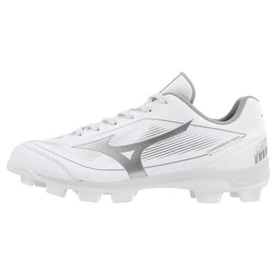Women's CUSHIONREVO Finch TPU Softball Cleat -WHITE-SILVER