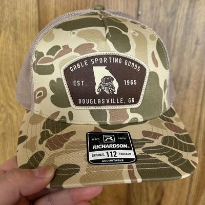 112PFP-GEORGIA DOG-Harvest Duck Camo/Light Tan