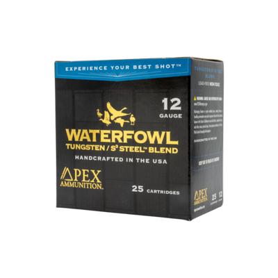 Apex Waterfowl TSS/S3 Steel Blend Shotgun Ammo 12 ga. 1-5/16oz #BB/#7.5 25