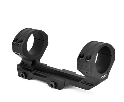 Warne 8551M, Hyperlite 30mm MSR Mount, Black