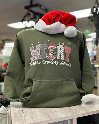 Gable's Merry Deer Christmas Crewneck