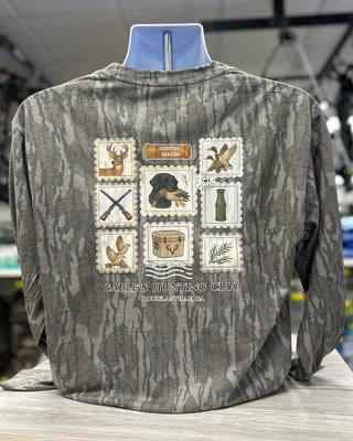 GABLE x Mossy Oak Faded Original Bottomland – Hunting Stamp Long Sleeve 