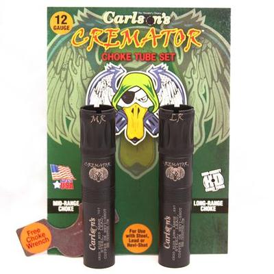 Carlson's Cremator Waterfowl Mid and Long Range on Ported Choke Tube for 12 ga Benelli Crio/Crio Plus 2/ct