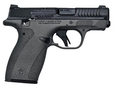 SMITH & WESSON M&P BODYGUARD 2.0 THUMB SAFETY GREY/BLACK 380AUTO 2.75IN 1-10RND 1-12RND 14614