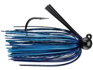  Queen Tackle Tungsten Hammerhead Rattling Football Jig - 1/2oz - Blue Grape
