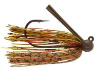  Queen Tackle Tungsten Hammerhead Rattling Football Jig - 1/2oz - Fire Gill