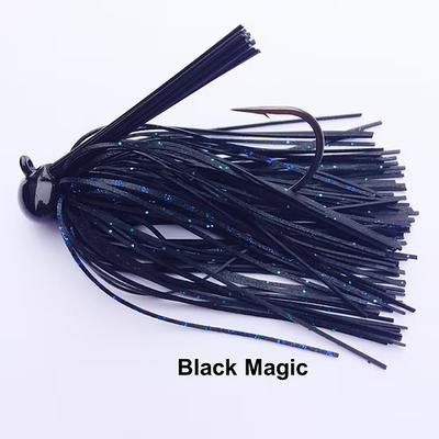 Queen Tackle Tungsten Football Jig  1/2oz- Black Magic