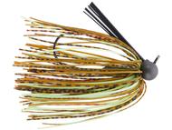 Queen Tackle Tungsten Finesse Peanut Football Jig 3/8ox - Hot Mess