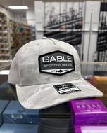  Gable Fishing Rod Hat – Richardson 112pfp Trucker Cap - Mossy Oak Elements Bonefish/Light Grey