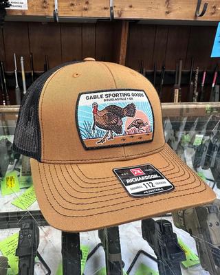 Gable Turkey Hat – Richardson 112 Trucker- Carmel/Black