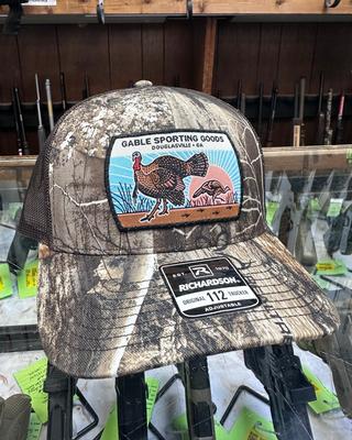 Gable Turkey Hat – Richardson 112 Trucker- Realtree Edge/Brown
