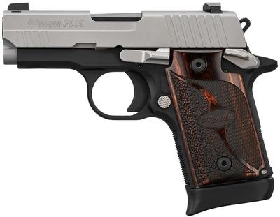 Sig Sauer P938 Two Tone Black / Stainless 9mm 3