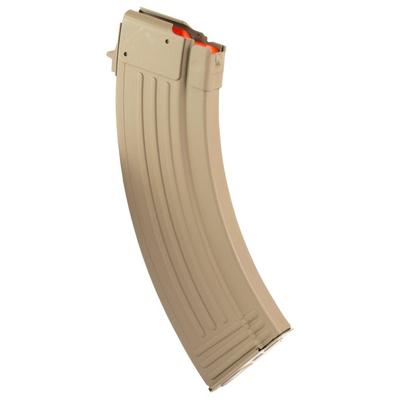 Global Ordnance AK-47 Magazine Flat Dark Earth 7.62 X 39 30-Rounds