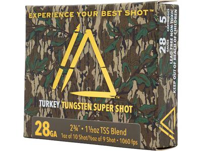 Apex Mossy Oak Greenleaf Turkey 28 Gauge Ammo 2-3/4