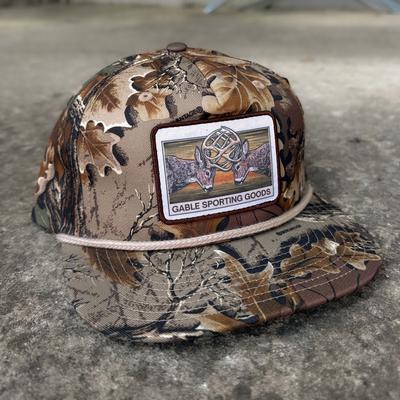 Gable Deer Fight Hat-Richardson 256P Gramps Cap- 