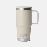 YETI RAMBLER 20 OZ TRAVEL STRAW MUG: TAUPE