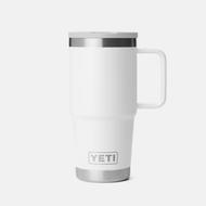 YETI RAMBLER 20 OZ TRAVEL STRAW MUG: WHITE