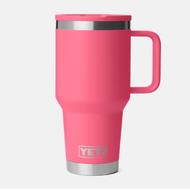 YETI RAMBLER 30 OZ TRAVEL STRAW MUG: TROPICALPINK