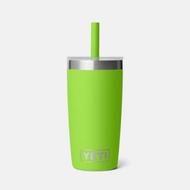 YETI RAMBLER JR. 10 OZ TUMBLER WITH SILICONE STRAW LID: VENOM