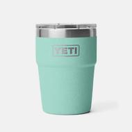 YETI 16 OZ STACKABLE CUP WITH MAGSLIDER LID: SEA STONE