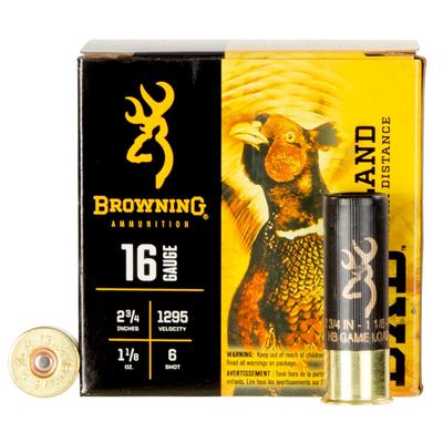 Browning BXD Upland 16 Gauge Ammo 2-3/4