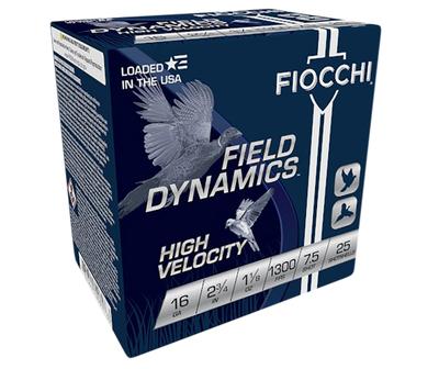 Fiocchi Field Dynamics 16 Gauge 25 RD, 2.75