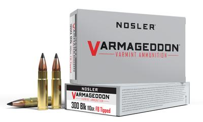 300 AAC Blackout 110gr FB Tipped Varmageddon Ammunition