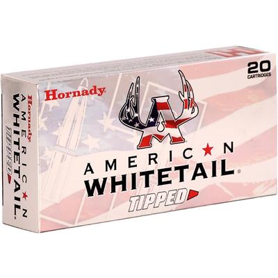 Hornady American Whitetail Tipped 6.5mm PRC Ammo 129 Grain Polymer Tip - 81624