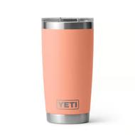 YETI RAMBLER 20 OZ TUMBLER: LOWCOUNTRYPEACH