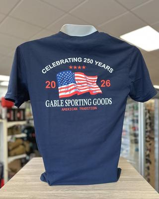 Gable Sporting Goods 250 Years Flag Tee