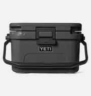 YETI ROADIE 8 HARD COOLER: CHARCOAL