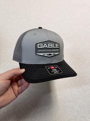 Gable Fishing Rod Hat – Richardson 112 - Grey/Charcoal/Black